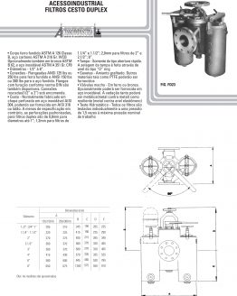 Filtros cesto duplex